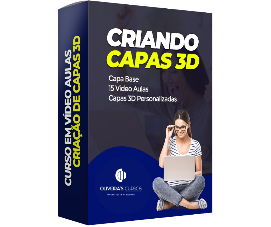 criando capa 3d plr