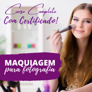 Curso de maquiagem para fotografia